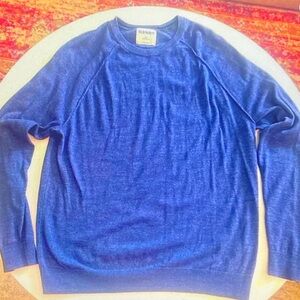 Old Navy Men's Deep Blue Crewneck Sweater